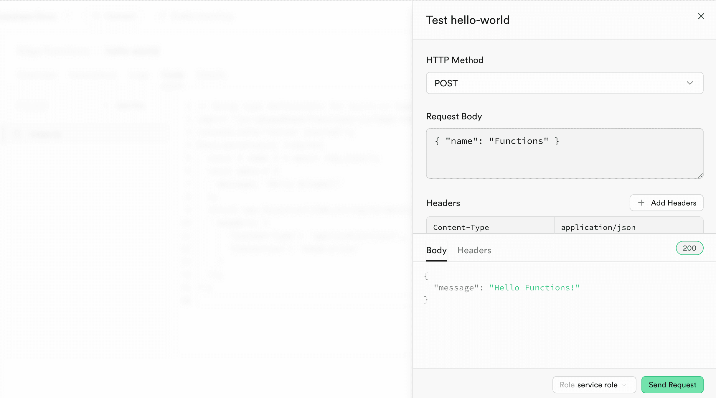 Test your function